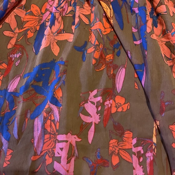 Hinge Floral Sleeveless Dress | Women's S - Picture 5 of 6